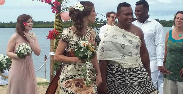 Fijian missionary in Cambodia marries sweetheart in pre Christmas wedding