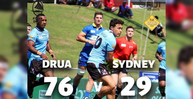 Fijian Drua give Sydney a hiding in their NRC match