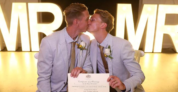 First official day same-sex marriages can take place in Australia