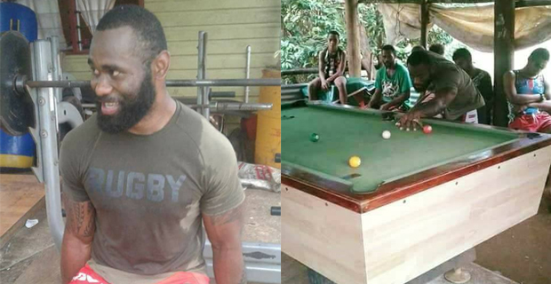 Radradra back in France after unexpected visit to Fiji