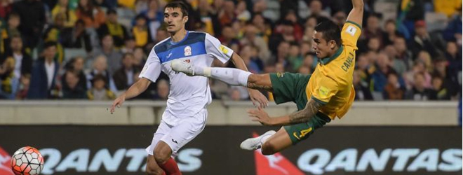 Australia beats Kyrgyzstan in World Cup qualifier