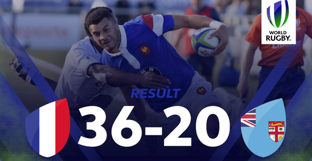 Fiji U20 lose to France in the World Rugby Under 20 Championship