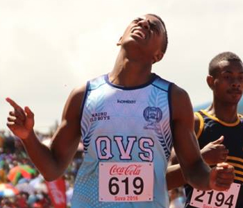 QVS sprinter Ilaitia Waqa will not take part in 100m at the Coca-Cola Games
