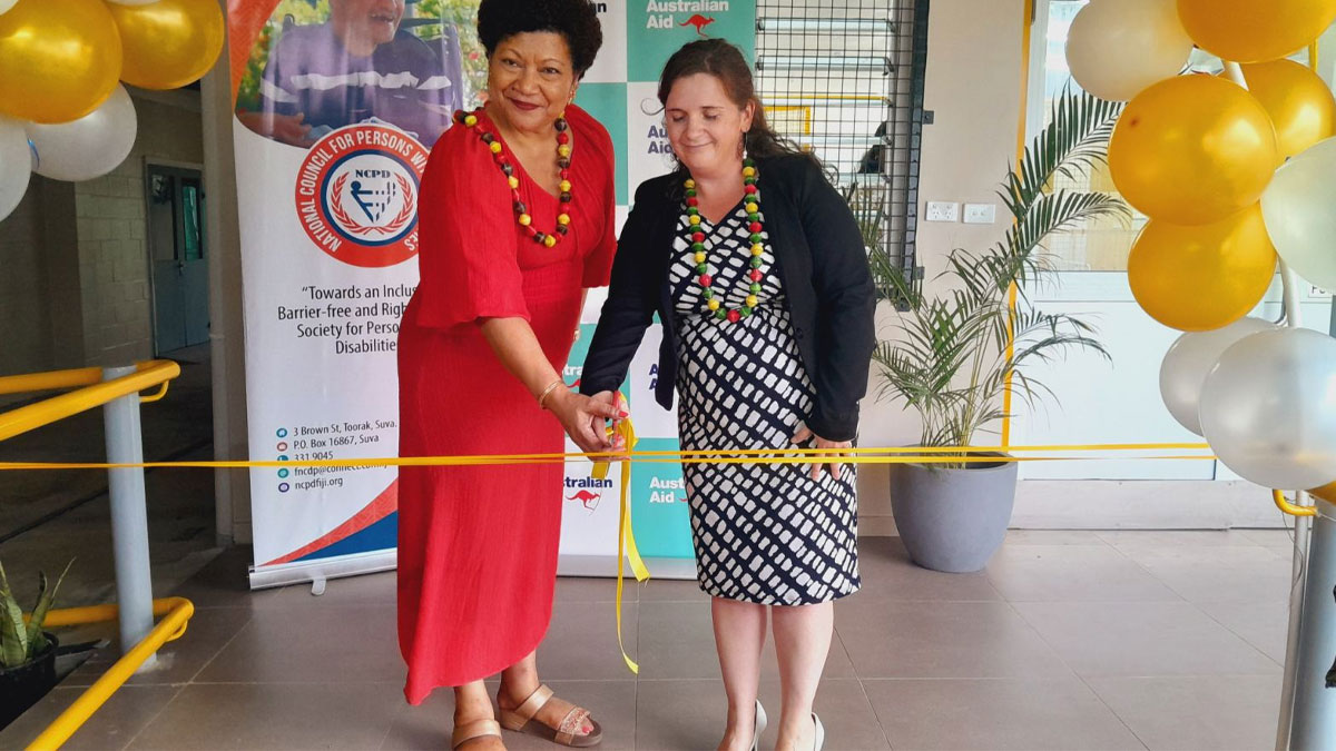  70 students at the NCPD will benefit from the new training center and sensory room