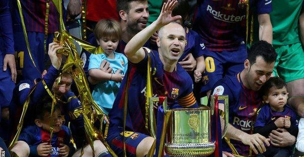 Barcelona legend Andres Iniesta to leave the club after this season