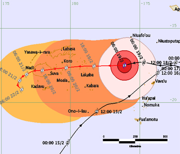 UPDATE: TC Winston upgraded to Category 5  