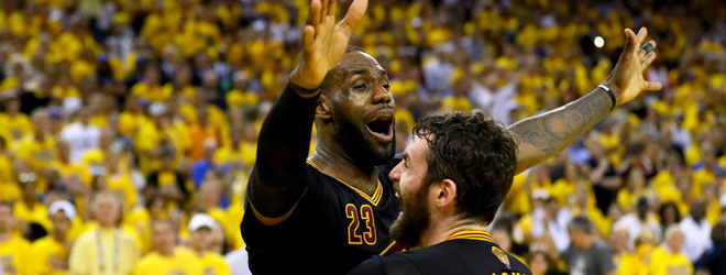 Cleveland Cavaliers claims first NBA title