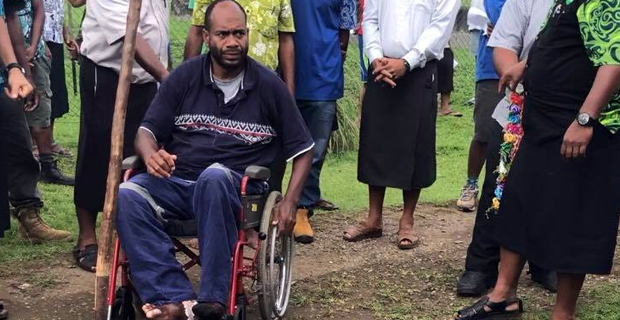 Despite one’s condition if you have a spade and a fork anything is possible - Uluitoga