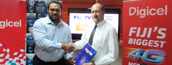 Digicel Fiji comes on board for Fiji TV for 2015 RWC