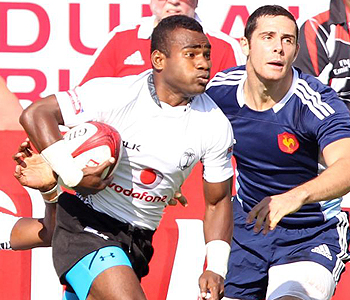 Fiji thrashes France