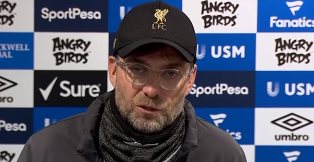 Jurgen Klopp says Liverpool 'Don't Play PlayStation' Football