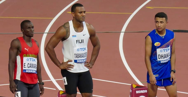 Tabakaucoro clocks 10.56s as he bows out in World Athletics Championship  