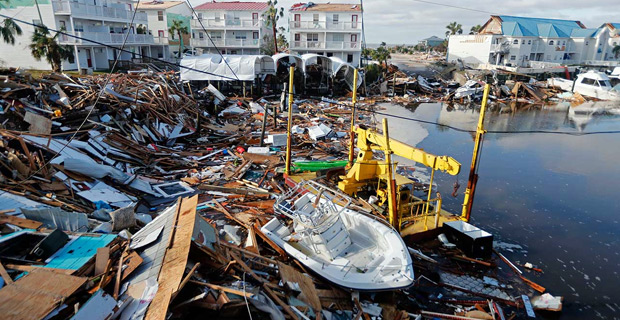 Record-breaking Hurricane Michael hits United States 
