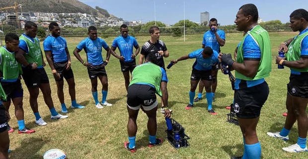 Fiji Men's 7s team hit the ground running in Cape Town