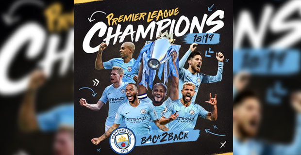 Manchester City retains English Premier League title