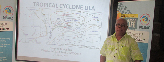 NDMO to send team to areas affected in cyclone ULA