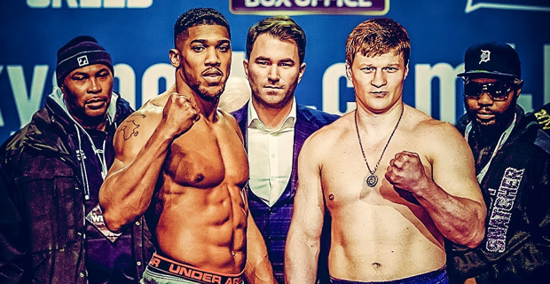 Heavyweight champion Joshua says he feels tonnes of pressure