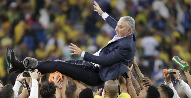 Brazil soccer coach Tite criticizes Lionel Messi for complaining