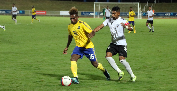 Fiji and Solomon Islands draw in International Friendly soccer match
