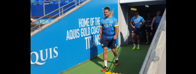 Hayne returns to rugby league today for Titans