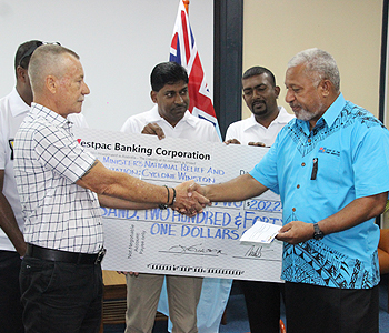 CFL presents $202,241.64 to PMâ€™s National Disaster Relief and Rehabilitation Fund