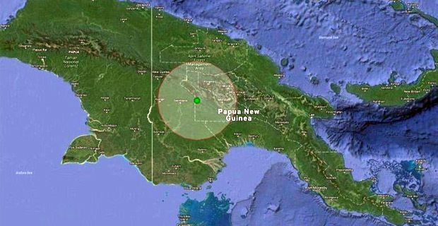 7.5 earthquake struck PNG in the Southern Highlands province