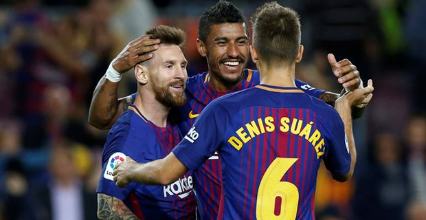 Barcelona thrashes Levante