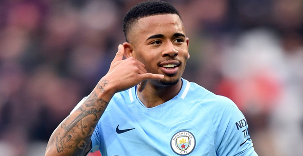 Gabriel Jesus scores twice for Man City to beat Wolves 3-0
