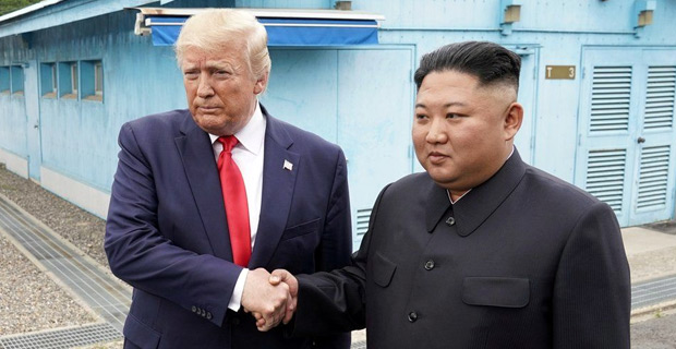 Trump becomes 1st sitting US President to set foot in North Korea