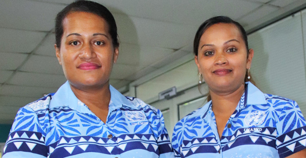 2 Women Detective Constables depart Fiji to be part of 13 member UN and African Union Mission