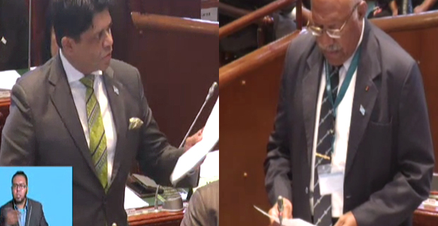 Rabuka leads the charge in opposing the adoption of Parliamentary Standing Orders