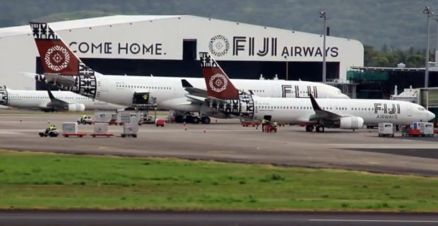 Fiji Airways cancels 28 flights today due to adverse weather conditions associated with TC Mona