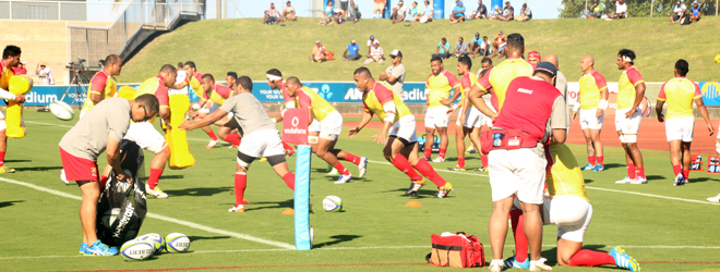 Tonga makes changes for Georgia test