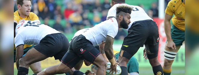 Fight for a starting spot heats up in the Flying Fijians training camp