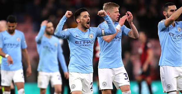 City 2 wins away from retaining EPL title 