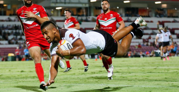 Fiji Bati thrash Wales, Hayne sets record at RLWC