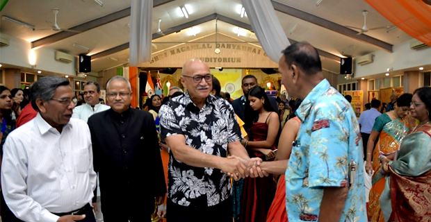 President Konrote takes part in India's 73rd independence day celebrations