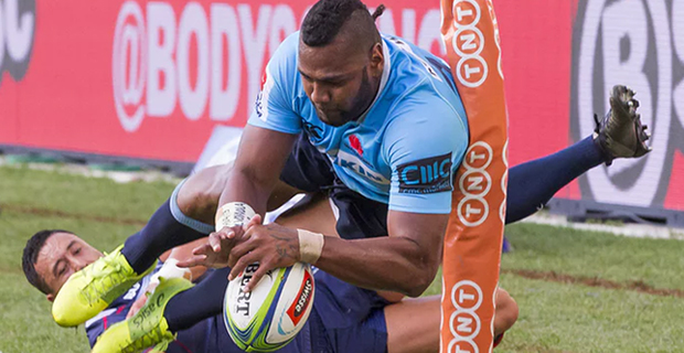 Naiyaravoro scores 2 tries as NSW Waratahs trounce the Rebels