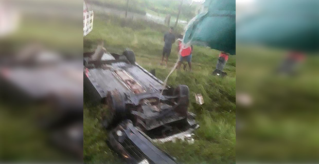 Driver of vehicle involved in accident along Nadi back road avoids injuries
