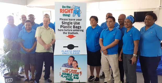 Single use plastic bags banned at ANZ Stadium from today 