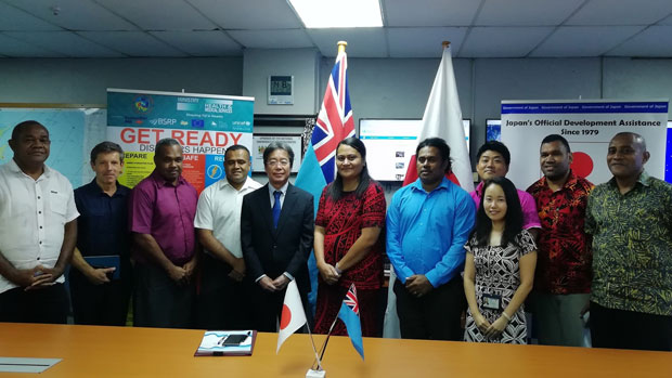 Japan donates 9 radio sets to NDMO for use during natural disasters