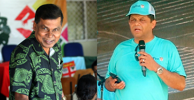 FijiFirst General Secretary Aiyaz Sayed‑Khaiyum says NFP leader Biman Prasad's economic policies are simply gimmicks