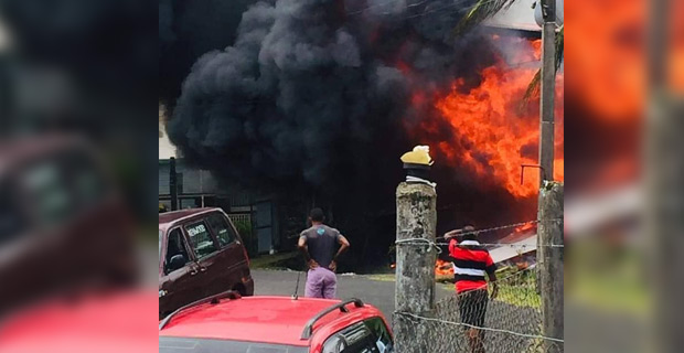 Multiple houses in Nakasi engulfed in flames