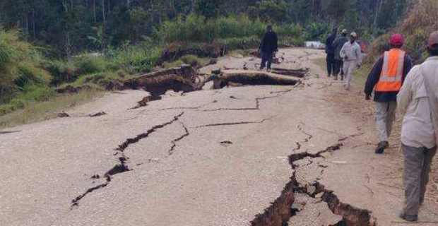 Earthquake leaves widespread devastation to public infrastructure in PNG
