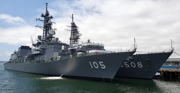 Japan Maritime Self-Defense Force to make port call with their 2 naval ships at Suva Port from 23-27 of this month