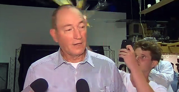 Australian senator egged after racist comments on New Zealand mosque shootings