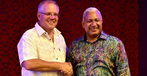 Australia and Fiji have successful talks in Suva