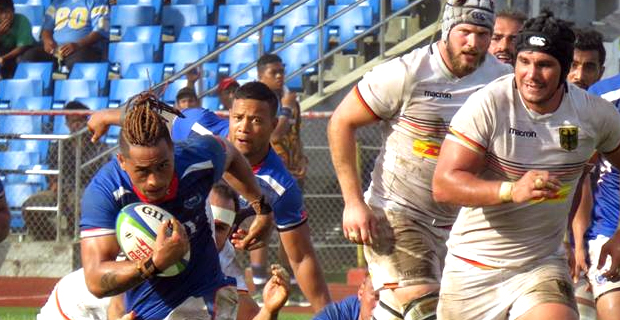 Samoa thumps Germany 66-15 in first leg of 2019 RWC qualifier 