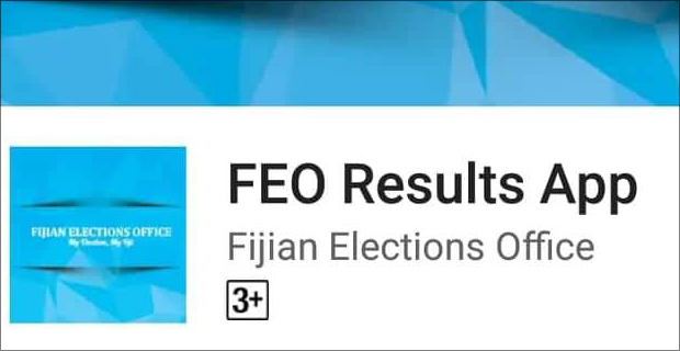 Fijian Election Office launches Elections Result App for 2018 General Elections
