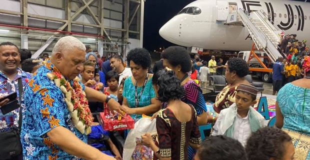 Children of various Homes & Special Schools get early Christmas as first to witness new A350 and receive gifts from PM